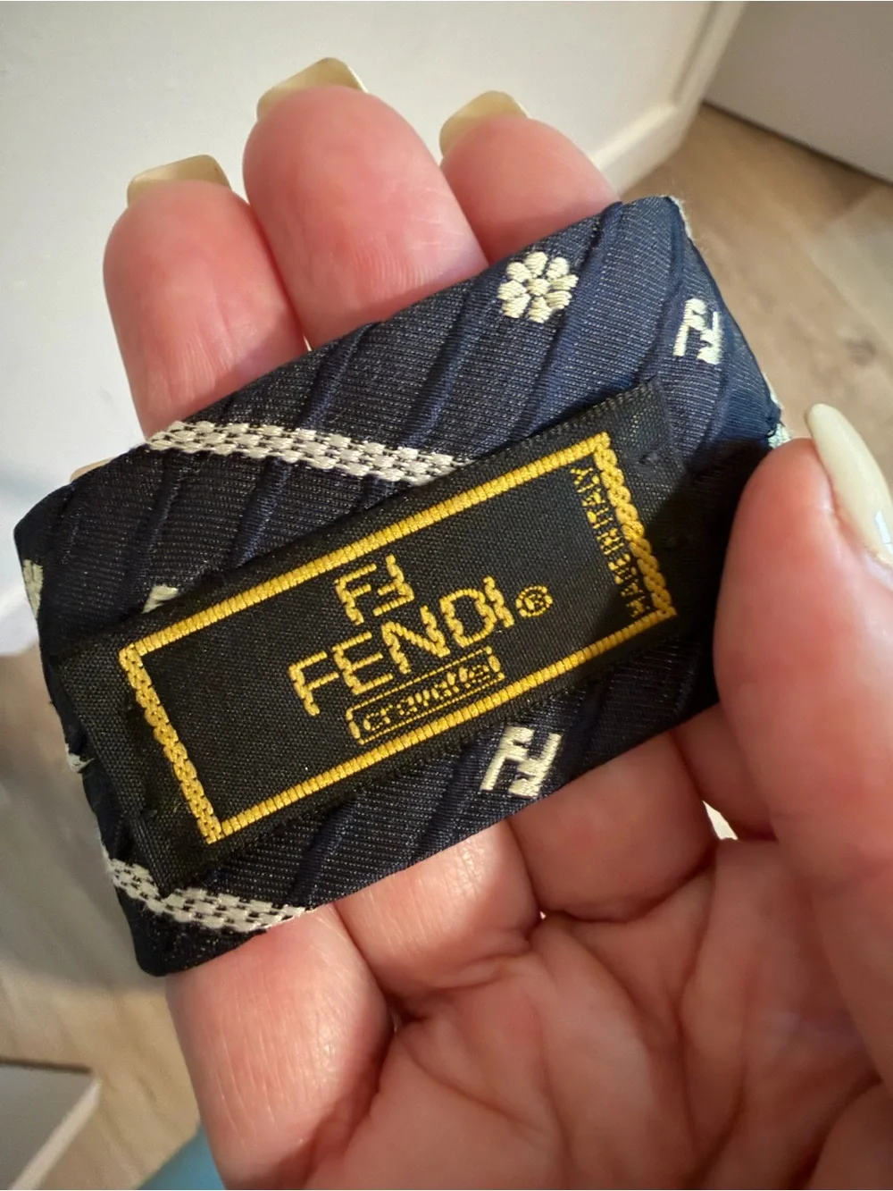 Designer Silk Tie Lot of 8 Hermès Gucci Prada Fendi Celine Dior Dunhill